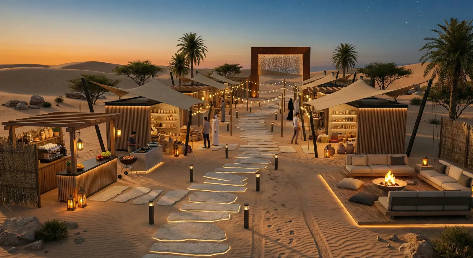 Desert Safari Experience — Event Hospitality Concept (Dubai, 2024)