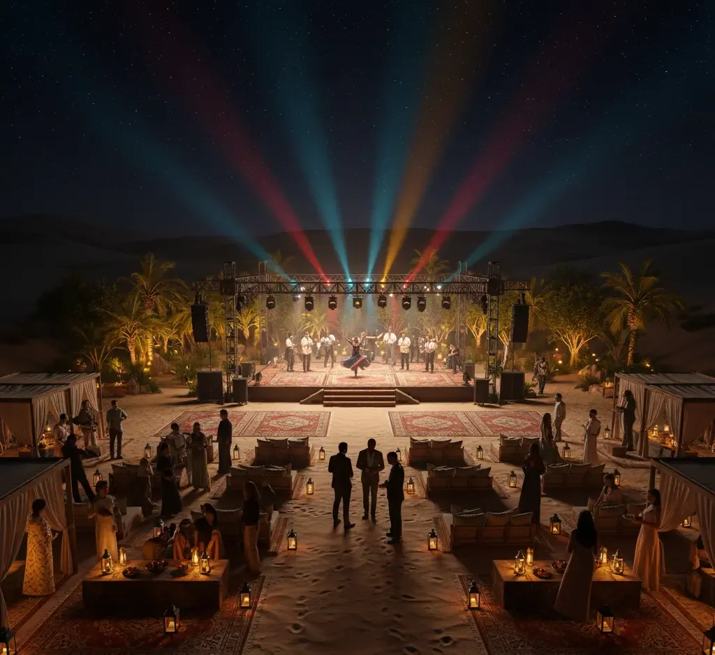 Desert Safari Experience — Event Hospitality Concept (Dubai, 2024)