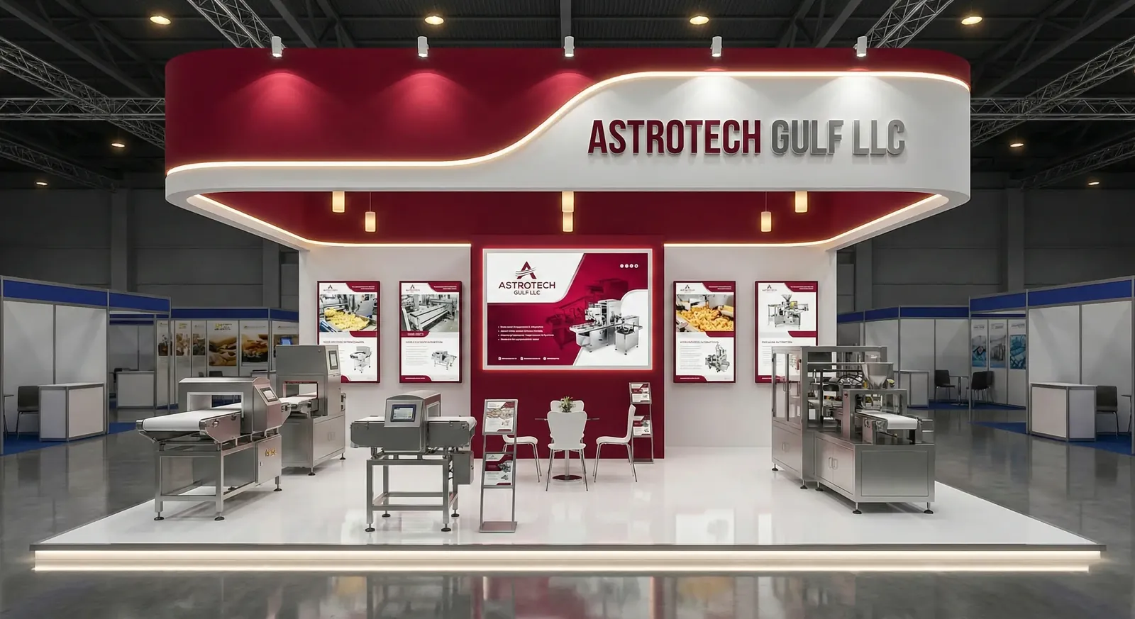 Astrotech Gulf Exhibition Stand — Trade Show Pavilion (Dubai, 2024)