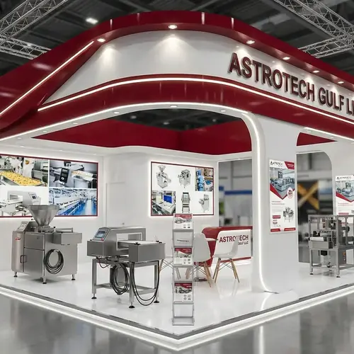 Astrotech Gulf Exhibition Stand — Trade Show Pavilion (Dubai, 2024)