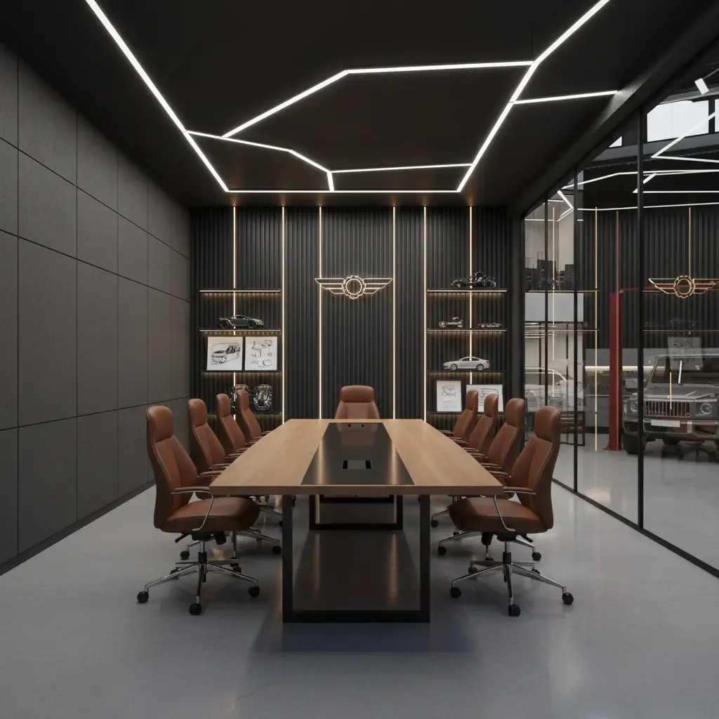Al Quoz Garage Workshop — Automotive Service Interior (Dubai, 2024)