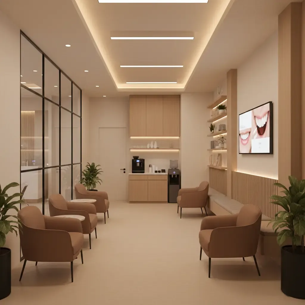 Dubai Marina Dental Clinic — Healthcare Interior (Dubai, 2024)