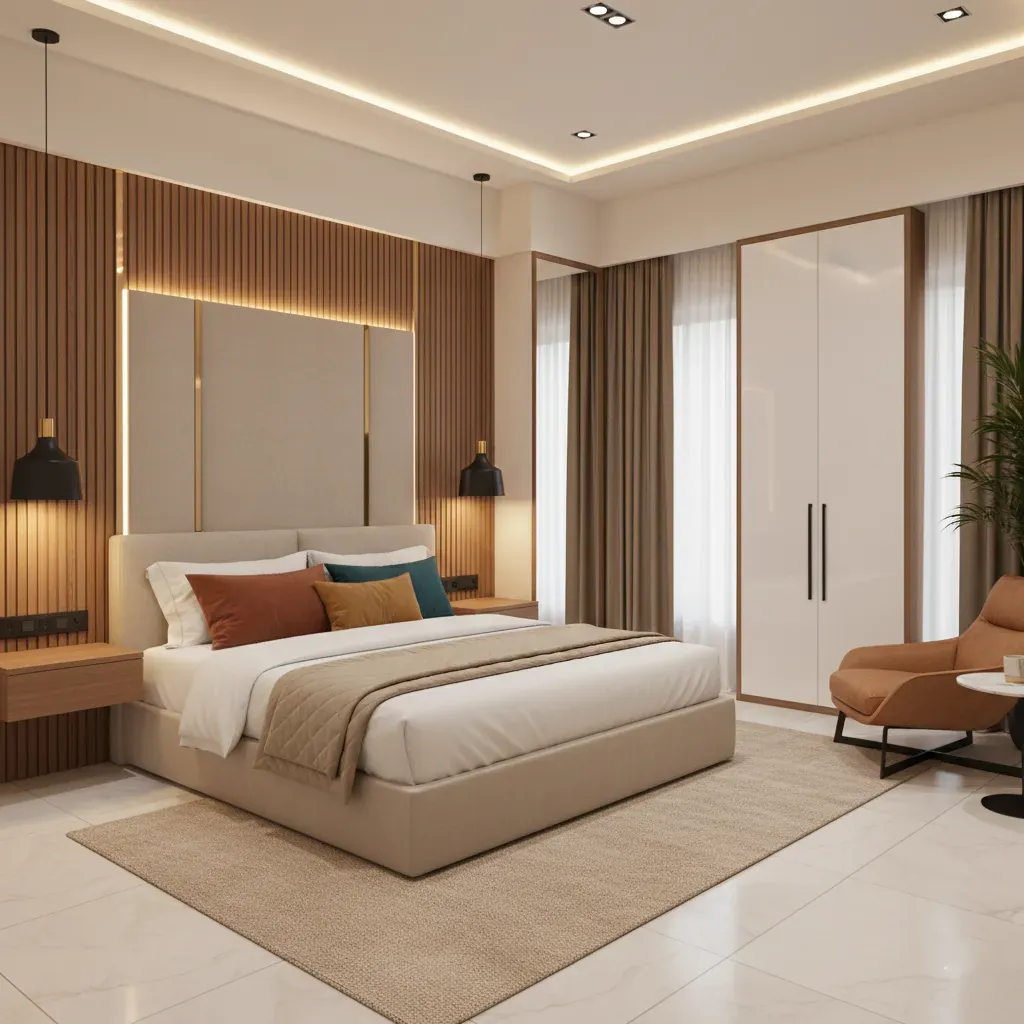 Mazgaon 1BHK Residence — Compact Interior (Mumbai, 2023)