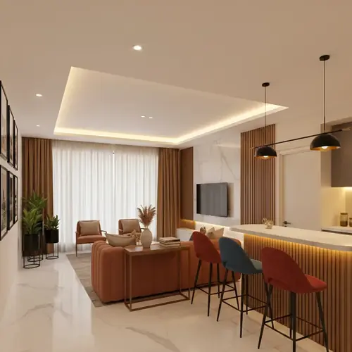 Mazgaon 1BHK Residence — Compact Interior (Mumbai, 2023)