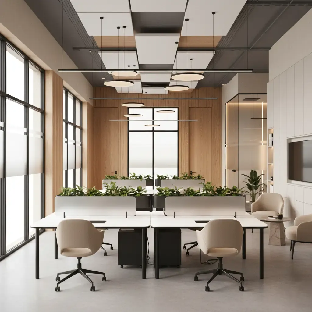 Shaikh Rashed Tower Office — Executive Corporate Interior (Dubai, 2025)