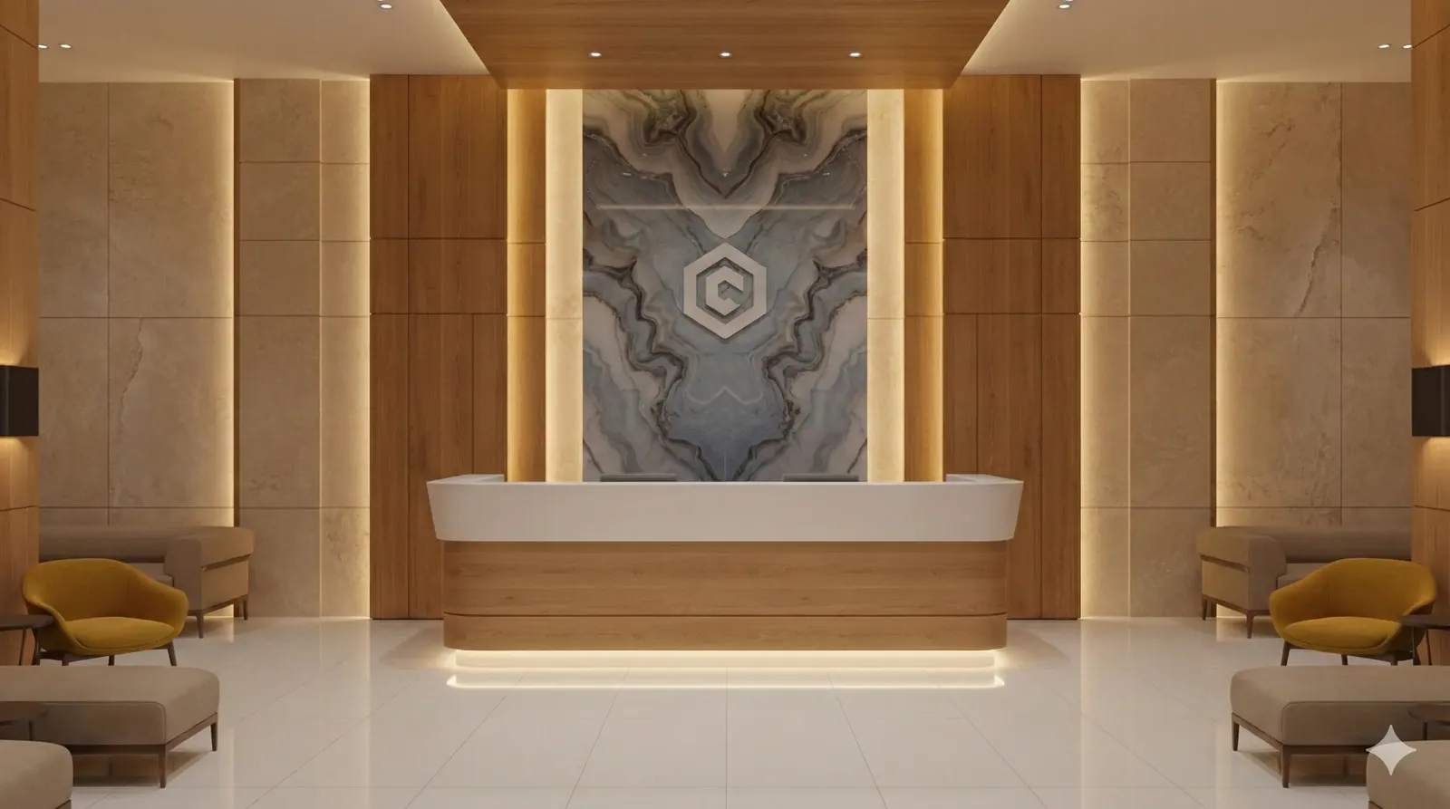 Shaikh Rashed Tower Office — Executive Corporate Interior (Dubai, 2025)