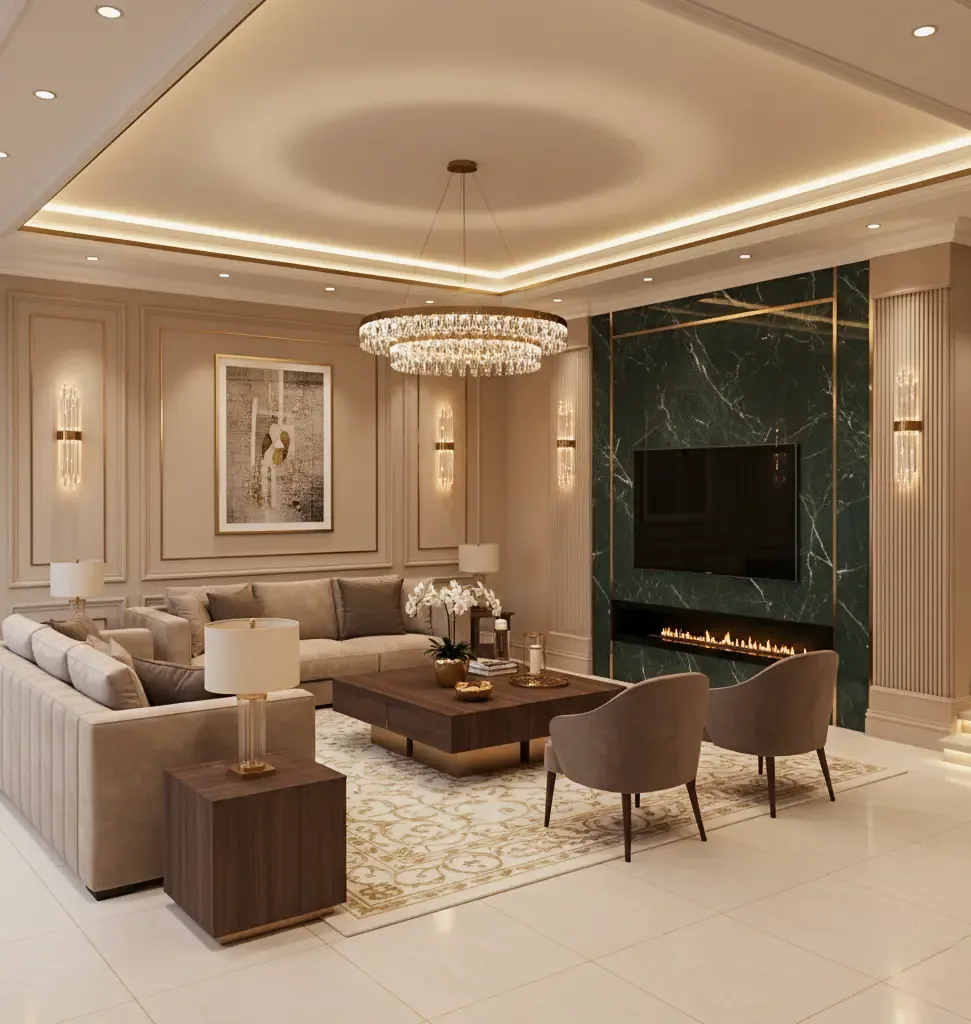Villa Residence — Luxury Interior (Dubai, 2025)