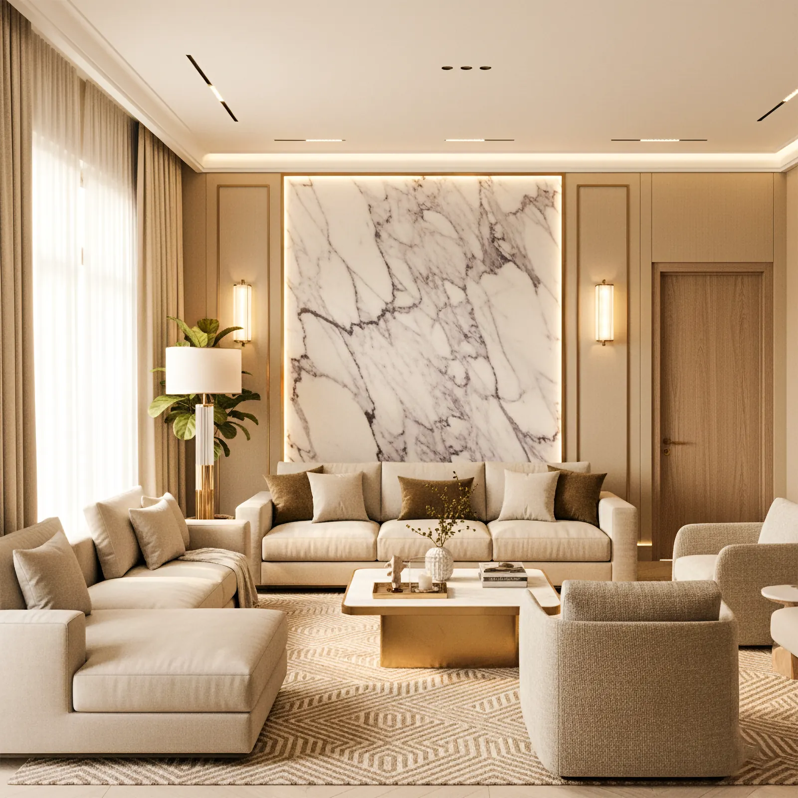 Villa Residence — Luxury Interior (Dubai, 2025)